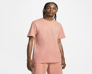 Camiseta Nike Club Masculina Rosa Tamanho M