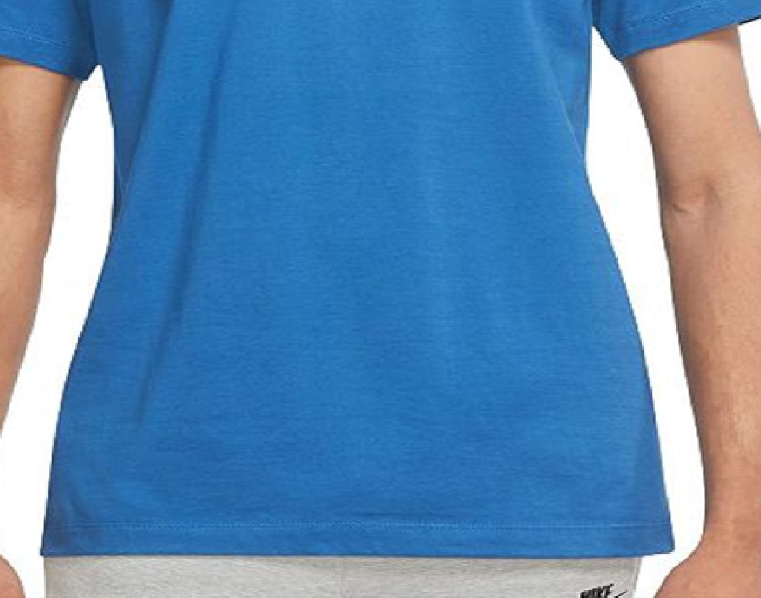 Camiseta Nike Futura Masculina Azul Tamanho Grande
