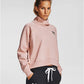 Moletom Under Armour Rival Fleece Feminino Rosa Tamanho Grande