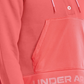 Under Armour Rival Fleece Mesh Hoodie Feminino Rosa Tamanho XL