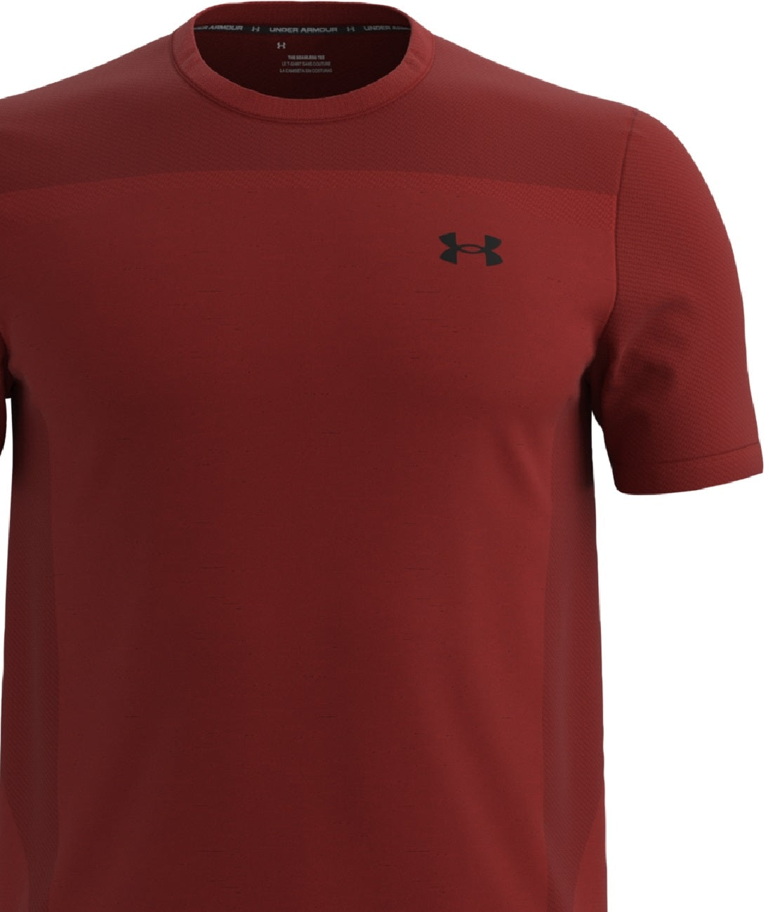 Camiseta Under Armour Seamless Performance Masculina Vermelha Tamanho P