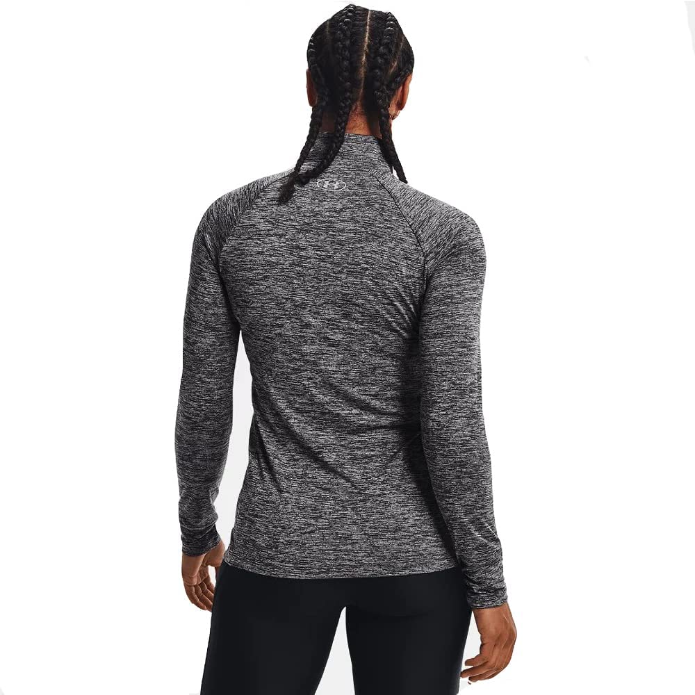 Under Armour Tech Twist 1/2 Zip Feminino Preto Tamanho Médio
