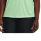 Camiseta Tech de manga curta feminina Under Armour, rosa, tamanho 3X