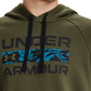 Moletom Under Armour Rival Signature Masculino Verde Tamanho 2XL