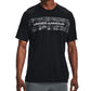 Camiseta Under Armour Masculina Ua Tech Logo Preta Tamanho P
