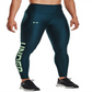 Leggings Under Armour Heatgear No Slip com a marca feminina, azul, tamanho X-S