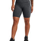 Shorts de ciclismo Under Armour Meridian mesclado feminino, preto, tamanho X-S