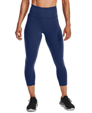 Legging Under Armour Meridian Crop Feminina Azul Tamanho Grande