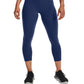 Legging Under Armour Meridian Crop Feminina Azul Tamanho Grande