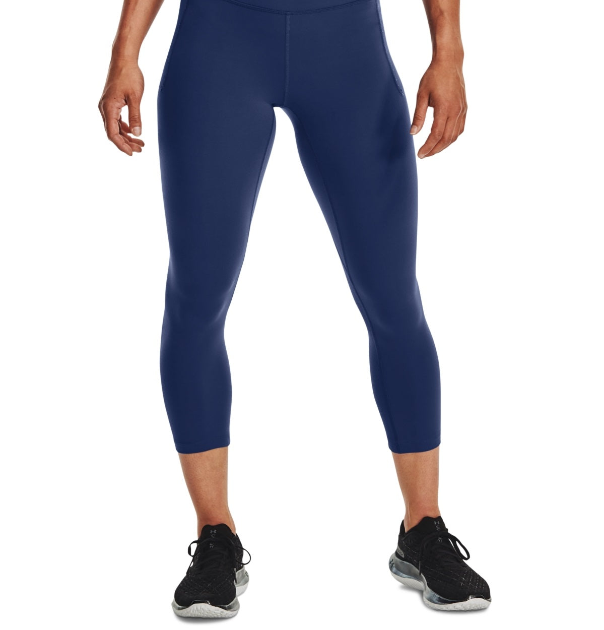 Legging Under Armour Meridian Crop Feminina Azul Tamanho Grande