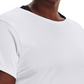 Camiseta Tech Layered Look Masculina Under Armour Branca Tamanho 16