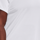 Camiseta Tech Layered Look Masculina Under Armour Branca Tamanho 16
