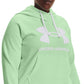Under Armour Feminino Ua Rival Fleece Logo Hoodie Verde Tamanho XXXL