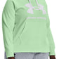 Under Armour Feminino Ua Rival Fleece Logo Hoodie Verde Tamanho XXXL