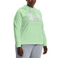 Under Armour Feminino Ua Rival Fleece Logo Hoodie Verde Tamanho XXXL