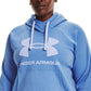 Under Armour Rival Fleece Logo Pullover Hoodie Feminino Azul Tamanho 3X