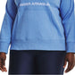 Under Armour Rival Fleece Logo Pullover Hoodie Feminino Azul Tamanho 3X