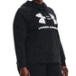 Under Armour Feminino Ua Rival Fleece Hoodie com Logotipo Preto Tamanho 3X
