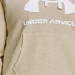 Under Armour Plus Ua Rival Fleece Hoodie com logotipo feminino, branco, tamanho 1X