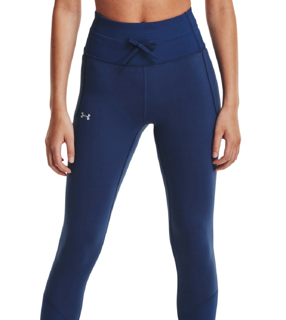 Leggings Under Armour Meridian Ribbed Ankle Femininas Azul Tamanho XX-G