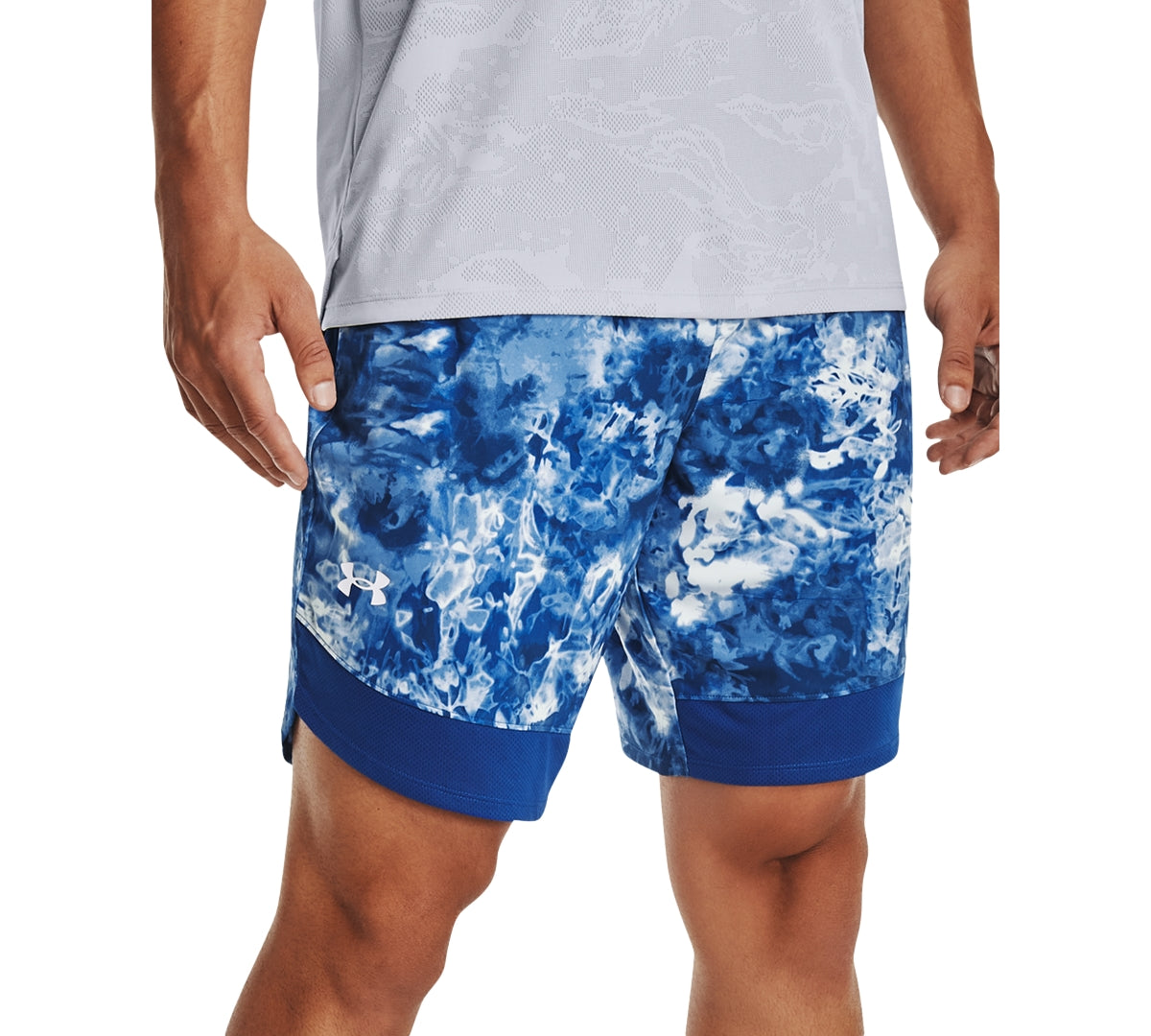 Under Armour Men's Train Stretch Pocket Performance Shorts de treino azul tamanho grande