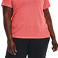 Camiseta Tech Feminina Under Armour Laranja Tamanho 2X