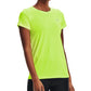 Camiseta Tech Crew Neck Feminina Under Armour Amarela Tamanho Médio