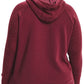 Moletom com capuz Under Armour Rival Fleece Logo Feminino Vermelho Tamanho 1X