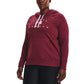 Under Armour Rival Fleece Hoodie Feminino Vermelho Tamanho 2X