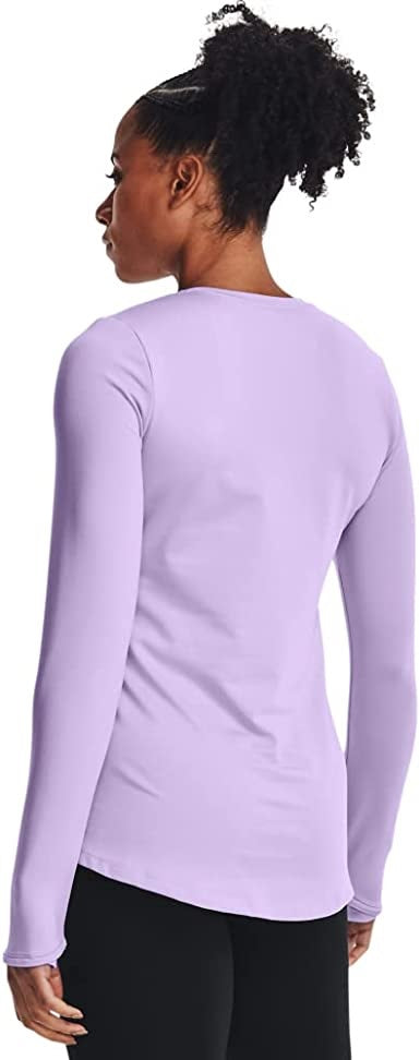 Camiseta Under Armour Cozy Crewneck Feminina Roxa Tamanho 1X