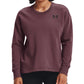 Moletom Under Armour Rival Fleece Feminino Roxo Tamanho X-G