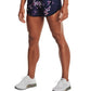 Shorts Under Armour Fly By Printed Feminino Azul Tamanho Grande