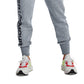 Calça de moletom Under Armour Rival Fleece Logo Feminina Cinza Tamanho P