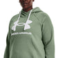 Under Armour Feminino Ua Rival Fleece Logo Hoodie Verde Tamanho 1X