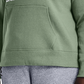 Moletom com capuz feminino Under Armour Rival Fleece Logo, verde, tamanho 3X
