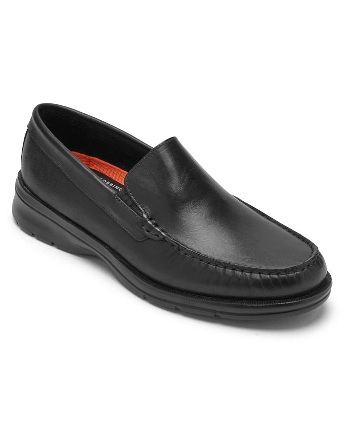 Mocassim Rockport Palmer Venetian Masculino Preto Tamanho 9,5M