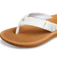 Sandálias Reef Santa Ana Femininas Brancas Tamanho 9 M
