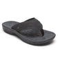 Sandálias masculinas Rockport Hayes Thong pretas tamanho 11,5 M