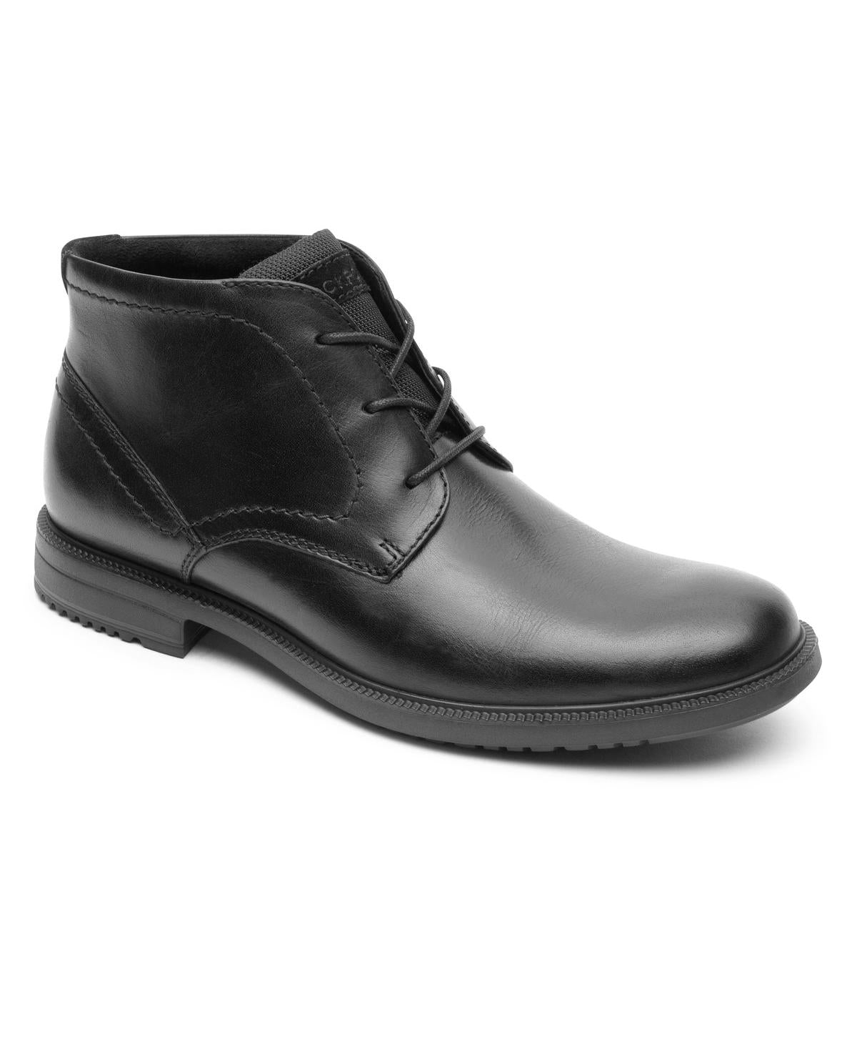 Botas Chukka Berenger Plain Toe Masculinas Rockport Pretas Tamanho 9,5 M
