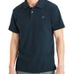 Camisa polo masculina Dockers Icon Slim Fit com logotipo bordado, azul, tamanho grande