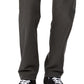 Calça jeans Dockers masculina de corte reto e confortável, tamanho 38x32, cinza