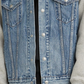Jaqueta Levi's Hybrid Hoodie Masculina Jeans Não Elástica Trucker Azul Tamanho Grande