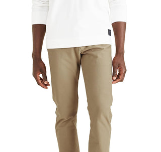 Calça Chino Dockers Slim Fit Comfort Knit Masculina Bege Tamanho 30X30