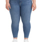 Calça jeans Levi's 720 High Rise Super Skinny Feminina Azul Tamanho 20W
