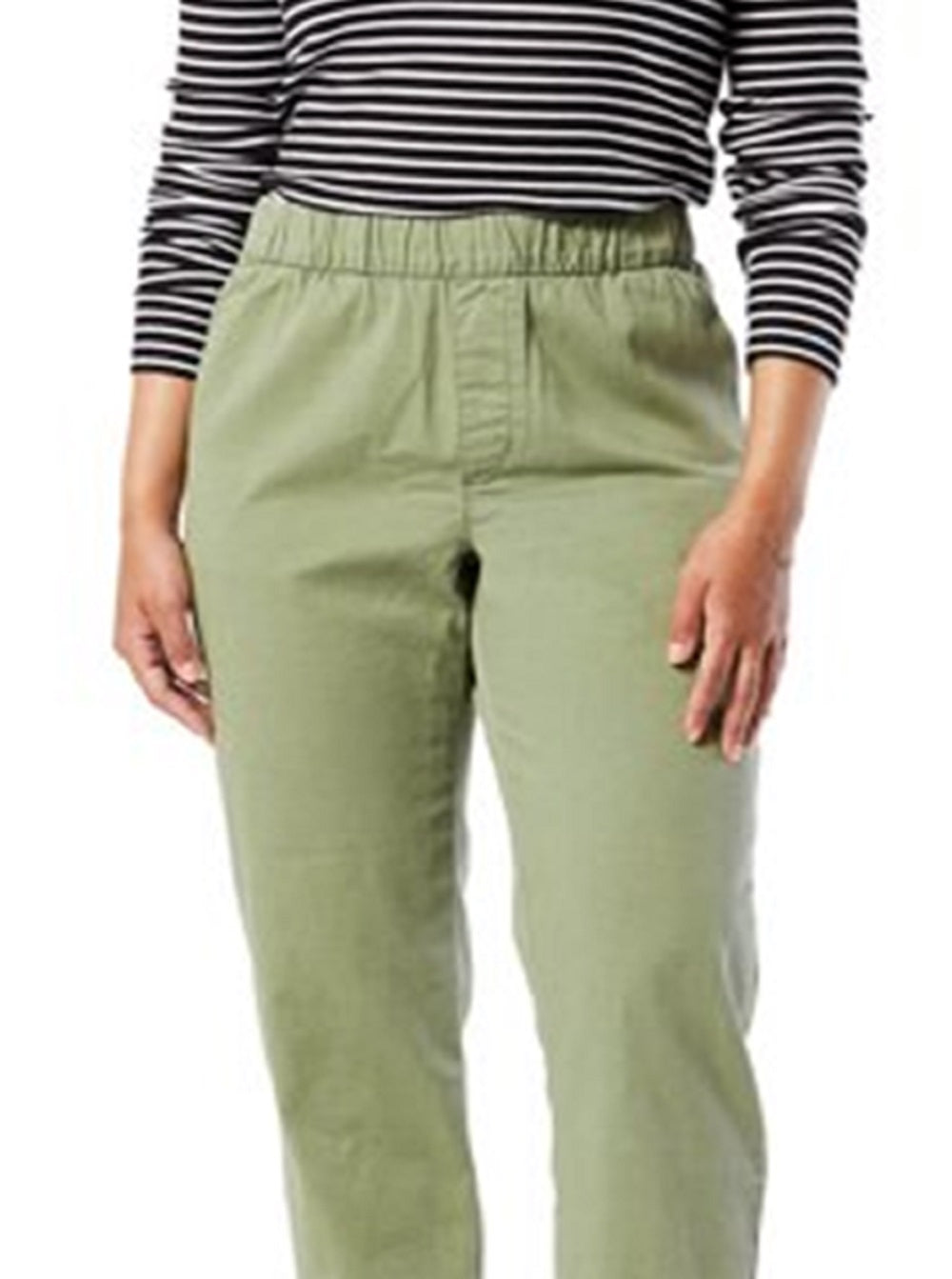 Calça Chino Confortável Feminina Levi's Pull On Verde Tamanho M