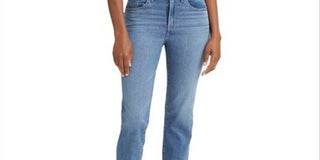Levi's Women's 724 Straight Leg Cropped Jeans Blue Size 6 W28