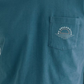 Camiseta masculina Dockers Slim Fit com bolso e estampa gráfica, azul, tamanho XX-G