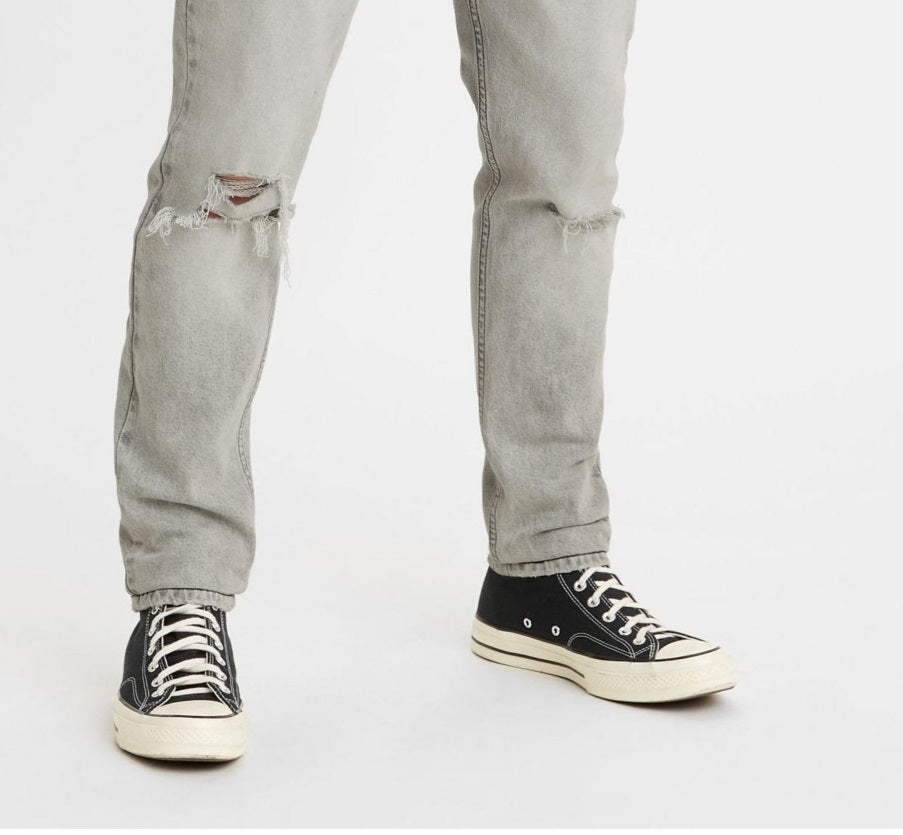 Calça jeans Levi's 512 Slim Tapered Eco Performance Masculina Cinza Tamanho 30X30