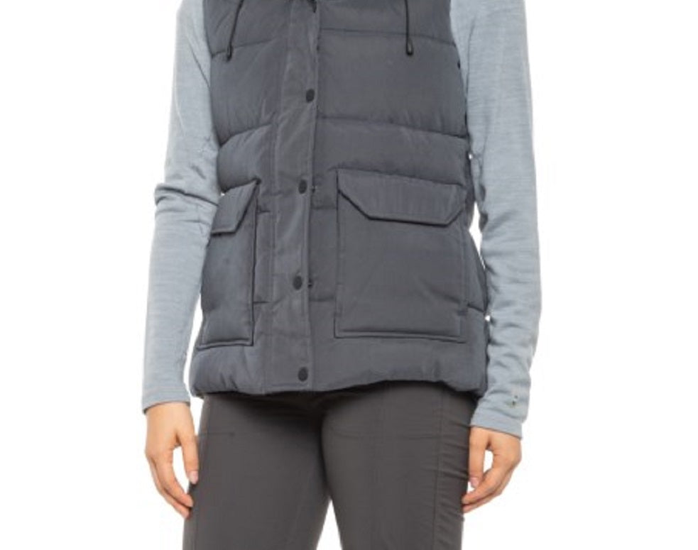 Colete casual Go West para atividades ao ar livre feminino Gerry, cinza, tamanho pequeno