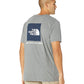 Camiseta masculina The North Face SS Box Nse cinza tamanho X-Large